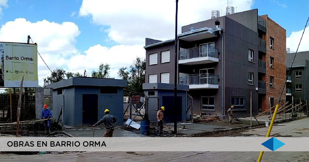 METROGAS: importantes avances de obra en  el nuevo Barrio Orma, en CABA