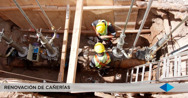 METROGAS: renovación de cañerias en el barrio de Barracas