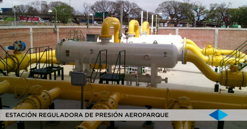 METROGAS habilitó una nueva Estación reguladora de Presión en Aeroparque