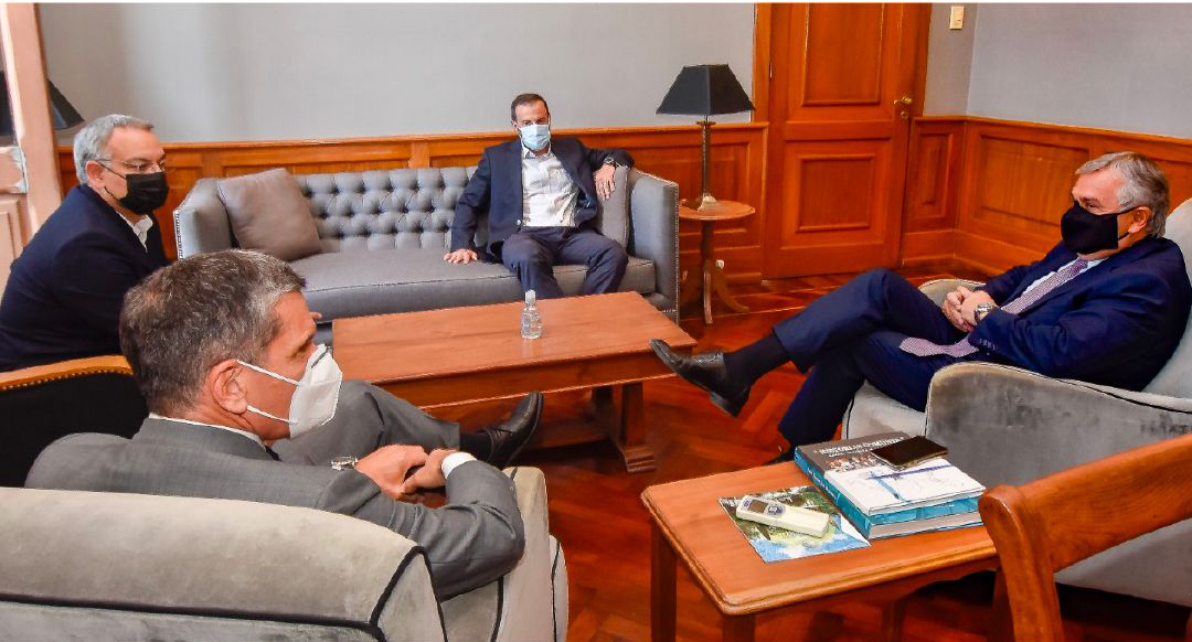 GASNOR: representantes de la empresa, mantuvieron una reunión con el Gobernador de la Provincia de Jujuy,  Sr.Gerardo Morales.