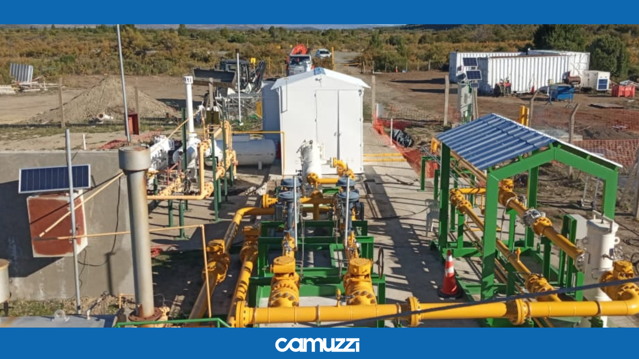 CAMUZZI, Nueva Estación Reguladora de Presión